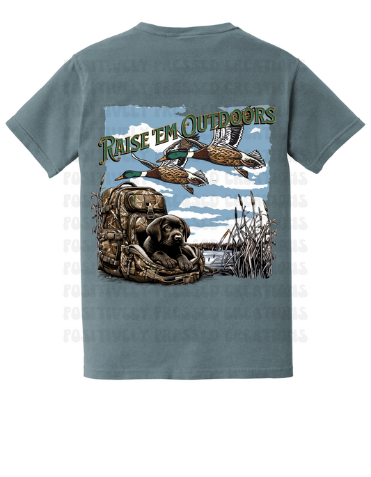 Raise 'Em Outdoors Mens T-Shirt