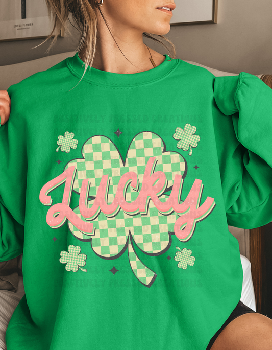 Lucky Womens Sweatshirt