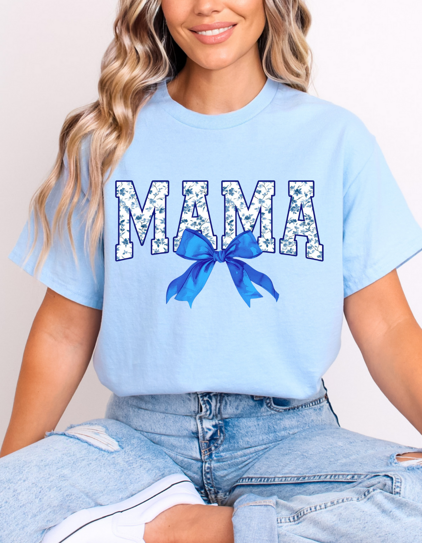 Blue Mama Coquette T-Shirt