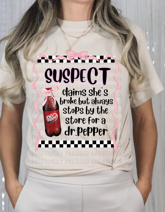 suspect dr.pepper tee